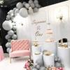 18 inch Pastel Balloons for Parties 10 pcs Macaron Latex Balloons for Birthday Wedding Engagement Anniversary Christmas Festival Picnic or Any Friends & Family Party Decorations-Gray view 4