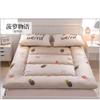 Japanese Floor Futon Mattress, Thick Soft Tatami Sleeping Pad Quilted Fitted Foldable Four Season Mattress Pad Roll Up Mat-b Full view 3