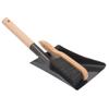Aboniris Coal Shovel and Hearth Brush Set Made of Natural Wood and Coco Bristles, Hearth Tidy Set, Fireplace Shovel and Brush, Fireplace Tool Set, Metal Brush Pan Set, Fireplace Tools, Firepit Tools view 3