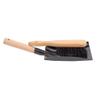 Aboniris Coal Shovel and Hearth Brush Set Made of Natural Wood and Coco Bristles, Hearth Tidy Set, Fireplace Shovel and Brush, Fireplace Tool Set, Metal Brush Pan Set, Fireplace Tools, Firepit Tools view 4