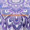 Beach Blue Throw Sheet Mandala Cloth Roundie Round Round Boho Picnic Yoga Yoga Gypsy Beach Garden Indian Towel Mat Cotton Hippy Tapestry Table Round With Beautiful Tassels (Pattern018, 72 Inches) view 2