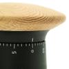 EVA SOLO | Countertop Kitchen Timer | Nordic Kitchen Collection | 60 Minute Alarm | Non-Slip Rubber Base | Danish Design - Functionality & Quality | D7 x W7 x H7 Inch | Black/Natural view 3