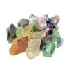 Multicolor Fluorite Rough Natural Sparkling Gemstone Crystal Mineral Cabochon Raw Stone Specimens - China (30PCS) view 2