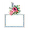 Caspari Blossoms and Brooches Die-Cut Place Cards, 40 Included view 2