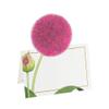 Caspari Karen's Alliums Die-Cut Place Cards, 40 Included view 1