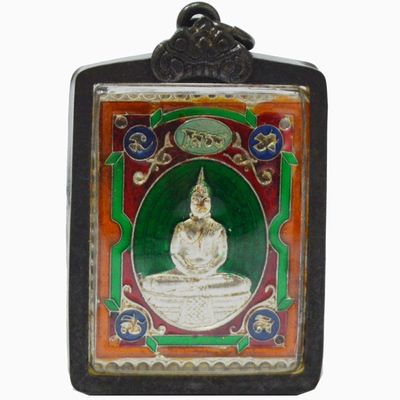 Thai Buddha Amulet Phra Phuttha Sothorn Wat Sothon Wararam Worawihan Pendent