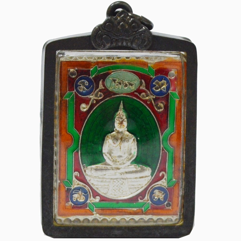 Thai Buddha Amulet Phra Phuttha Sothorn Wat Sothon Wararam Worawihan Pendent