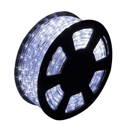 Diophros 150FT Rope Light, LED Strip Lights for Indoor Outdoor Rope Lighting Waterproof Decorative Lighting Backyards Garden and Party Decoration (Cold White)