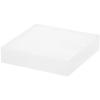 Plymor Frosted Acrylic Square Display Block, 1" H x 4" W x 4" D view 1