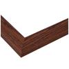 ArtToFrames 25x26 Inch Brown Picture Frame, This 1.25 Inch Custom Poster Frame is Walnut - Comes with Economy Acrylic and Corrugated Backing (2WOM0066-59504-YWAL-25x26) view 2