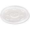 Dart Translucent Slotted Foam Cup Lids view 1