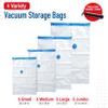 20-Pack Variety Vacuum Storage Bags for Comforters, Blankets & Clothes  Vacuum Sealed Compression Bags with Hand Pump  Space Saver Storage Bags for Bedding,Travel & Organization (5S, 5M, 5L & 5XL) view 3