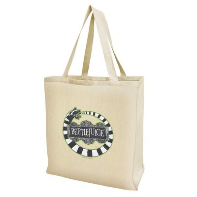 Beetlejuice Beetle Worm Grocery Travel Reusable Tote Bag