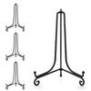 Artliving Plate Stands for Display, 12 Inch Black Iron Easel Plate Display Photo Holder Stand, Displays Picture Frames, Decorative Plates, Tablets and Art (4 pack) view 1