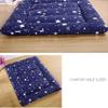 Japanese Floor Futon Mattress, Thick Soft Tatami Sleeping Pad Quilted Fitted Foldable Four Season Mattress Pad Roll Up Mat-Star King view 3