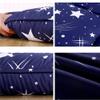 Japanese Floor Futon Mattress, Thick Soft Tatami Sleeping Pad Quilted Fitted Foldable Four Season Mattress Pad Roll Up Mat-Star King view 4