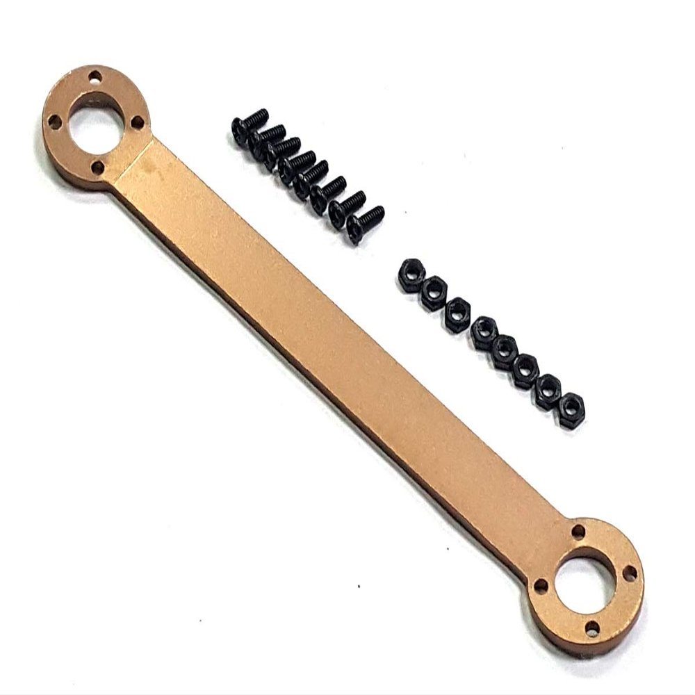 kingfly Aluminum Brance Plate-F for TAMIYA CW-01 Chassis Lunch box