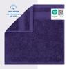 Cotton Paradise 100% Cotton Turkish Washcloth Set for Bathroom, 4 Piece Soft Absorbent Small Hand Face Towels Wash Rags, Purple view 3