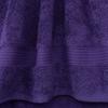 Cotton Paradise 100% Cotton Turkish Washcloth Set for Bathroom, 4 Piece Soft Absorbent Small Hand Face Towels Wash Rags, Purple view 4