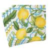 Caspari Seville Paper Luncheon Napkins in Ivory, Four Packs of 20 view 1
