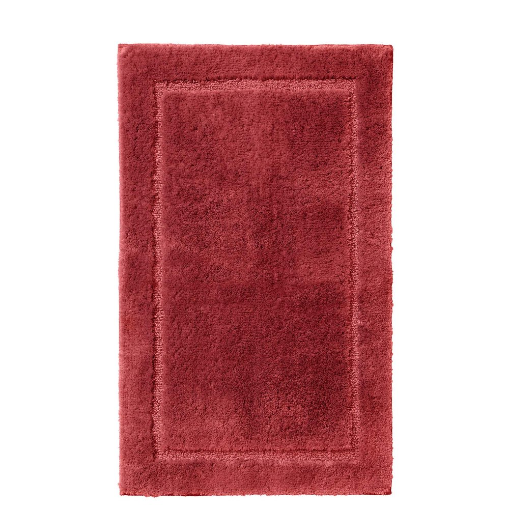 BrylaneHome BH Studio Luxe Bath Rugs - 20" W 60" L, Burgundy