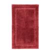 BrylaneHome BH Studio Luxe Bath Rugs - 20" W 60" L, Burgundy view 1