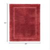 BrylaneHome BH Studio Luxe Bath Rugs - 30" W 50" L, Burgundy view 2