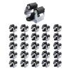 3-H 25 Pack Mop and Broom Holder Big Size Hanging 1 KG Extra,Black view 1