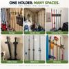 3-H 25 Pack Mop and Broom Holder Big Size Hanging 1 KG Extra,Black view 3