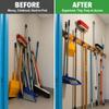 3-H 25 Pack Mop and Broom Holder Big Size Hanging 1 KG Extra,Black view 4