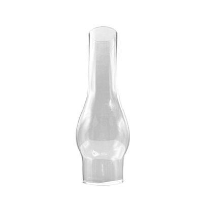 Light of Mine 1.625" x 6.5" Oil Lamp Replacement Chimney Clear Borosilicate Glass Lamp Chimney, Smooth Top, Heat-Resistant Replacement Globe (1-5/8" x 6-1/2")