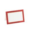 Caspari Moir Place Cards in Red, 50 Included view 1