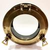 15" Canal Boat Porthole Window Antique Brown Door Window Glass Porthole Home Decor view 1