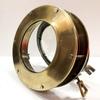 15" Canal Boat Porthole Window Antique Brown Door Window Glass Porthole Home Decor view 2