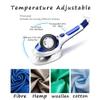 Beewanta Travel Clothes Steamer, Portable Handheld Travel Garment Steamers Vertical and Flat Ironing Handheld Fabric Steamer for Home and Travel Friendly (Color : Blue) view 2