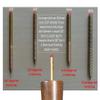 BingLTD - 4" Walnut Hardwood Turned Sofa Legs - Set of 4 (P124-163) view 2