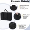 Explore Land Heavy Duty Chair Storage Bag for Folding Longue Zero Gravity Light Weight Transport Folding Rollator Walker (Black) view 4