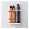 Umbrella Rack GUOYANHOME Creative Umbrella Frame Door/Refrigerator Magnetic Suction Paste Umbrella Storage Rack, White, Adjustable view 1