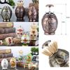 East Majik Automatic Retro Toothpick Dispenser Toothpicks Case Storage Organizer Container view 2