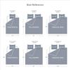 Swift Home Lightweight Oversized, Ultra-Soft, Enzyme Washed, Crinkle Texture, Breathable Cotton Blend Fill, 3-Piece Coverlet/Bedspread/Quilt Set  Navy, King/Cal King view 4