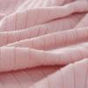 59"x79" Decorative Light Pink Pom Pom Throw Blanket Knitted Cotton Cable Blanket Couch Bed Sofa Decor Throw Blanket Idea view 2