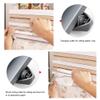 3 in 1 Wall-Mount Storage Rack for Kitchen/Bathroom. Spice Organizer Rack with Paper Towel Holder/Tinfoil/Preservative Film Dispenser(Blue) view 3