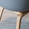 Nordic Solid Wood Dining Chair, Modern Armchair, Ergonomic Design, for Restaurant/Office/Counter/Family view 2