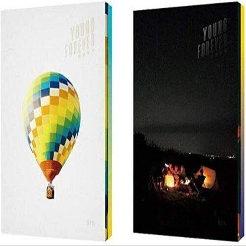 BIGHIT BTS Young Forever (Day Version+Night Version Set) in The Mood for Love Special Bangtan Boys Album 4 CDs+2 Posters+2 Photobooks+2 Polaroid Cards+Gift (Extra BTS 6 Photocards Set)