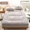 Japanese Floor Futon Mattress, Thick Soft Tatami Sleeping Pad Quilted Fitted Foldable Four Season Mattress Pad Roll Up Mat-a Twin view 3