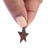 Pack of 100 Rusty Tin Star Cutouts - Rusted Metal Stars for DIY Crafts - Primitive, Rustic Country, Farmhouse DIY Crafts and Decorative Accents (Size: 1 inch Long x 3/4 inch Wide) view 2