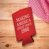 40th Birthday Party Adult Favors Making America Great Since 1986 48-pack Drink Coolers view 2