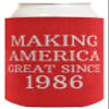 40th Birthday Party Adult Favors Making America Great Since 1986 48-pack Drink Coolers view 4