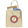 GRAPHICS & MORE Justice League The Flash Athletic Logo Grocery Travel Reusable Tote Bag view 2