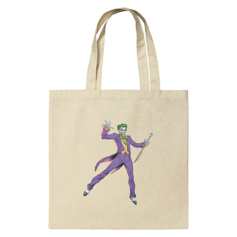GRAPHICS & MORE Batman Joker Character Grocery Travel Reusable Tote Bag